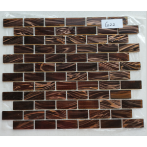 STAKLENI MOZAIK GOLD STAR G22  23mm*48mm